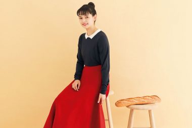3色コーディネート　秋ファッション