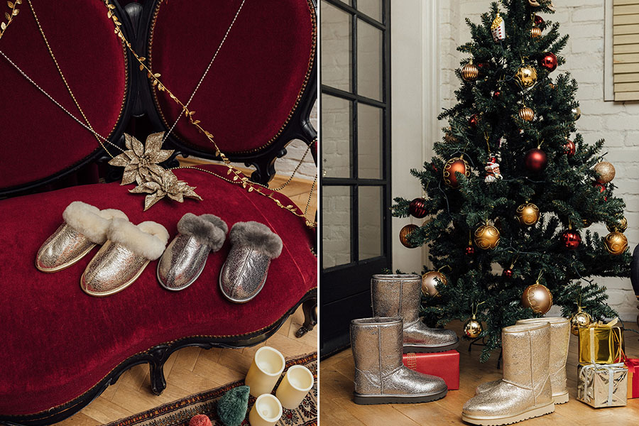 南カルフォルニアを拠点とするグローバルライフスタイルブランドのUGG®はクリスマスのホリデーシーズンを彩る2021年Holiday Collection (ホリデー コレクション)を発売。