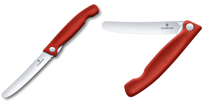 ビクトリノックスのスイスクラシックトマト・ベジタブルフォールディングナイフ