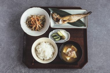 駒井京子,食卓,和食