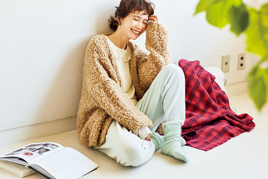 \温めている人は、冬もやっぱり元気です!/ よもぎ温座パットでフェムケア温活 kazumiさんも続けてます