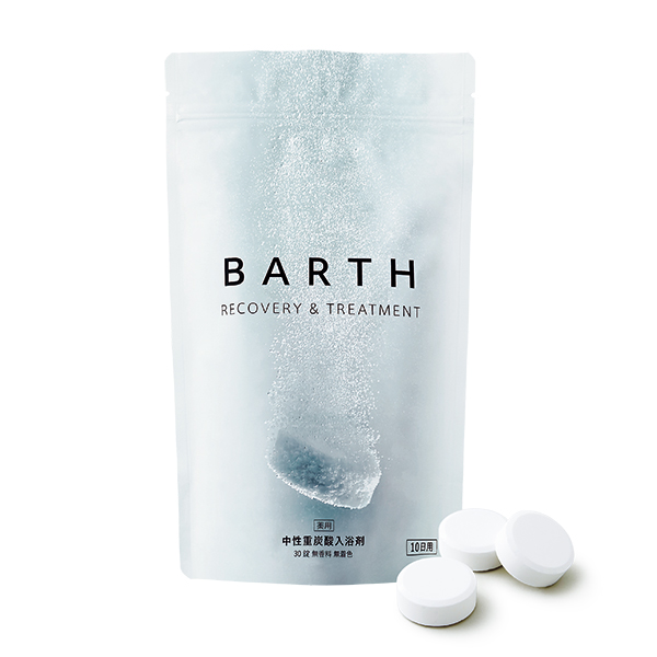 薬用BARTH 中性重炭酸入浴剤 30 錠¥2,750／TWO（BARTH）