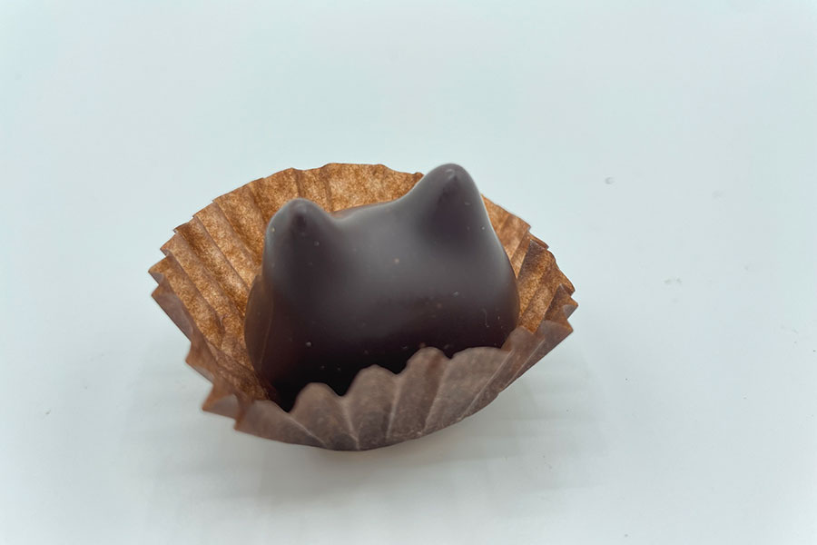 猫型チョコレート 手土産日記