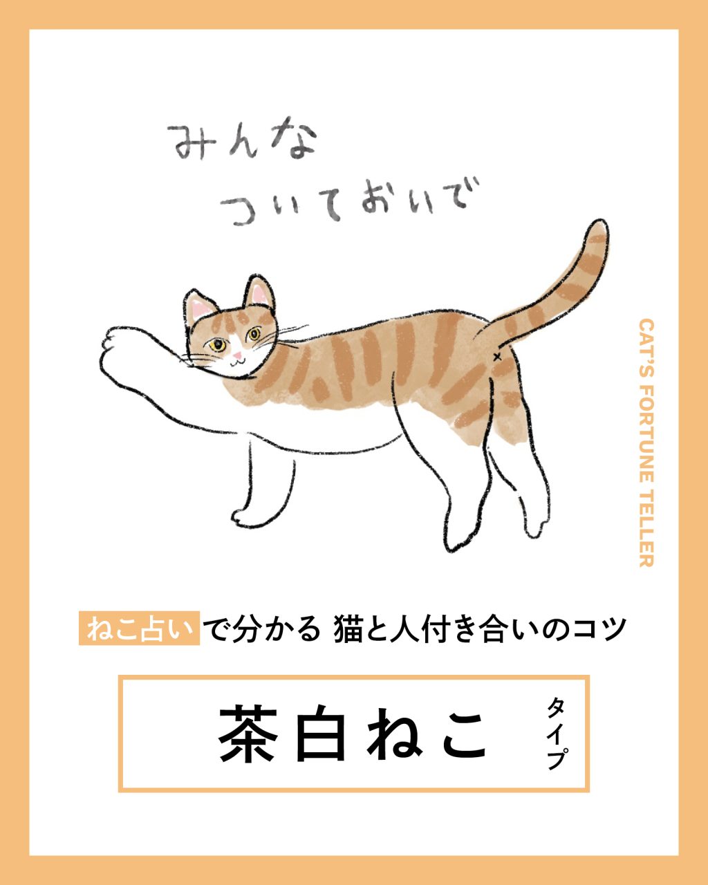 【ねこ占い】 茶白ねこタイプの猫＆人付き合いのコツと相性は？