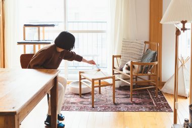 【素敵なおうち訪問】 ヴィンテージの家具とDIYのアイデアにあふれたインテリアー岡部綾美さん宅