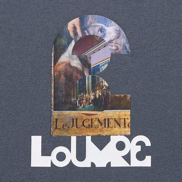 ルーヴル美術館の代表作品「モナ・リザ」や「LOUVRE」の文字などをモチーフに「M/M (Paris)」がデザインした「UT」シリーズ