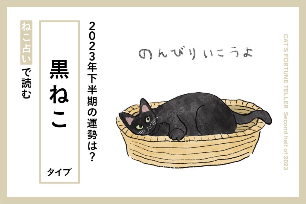 黒ねこ　ねこ占い