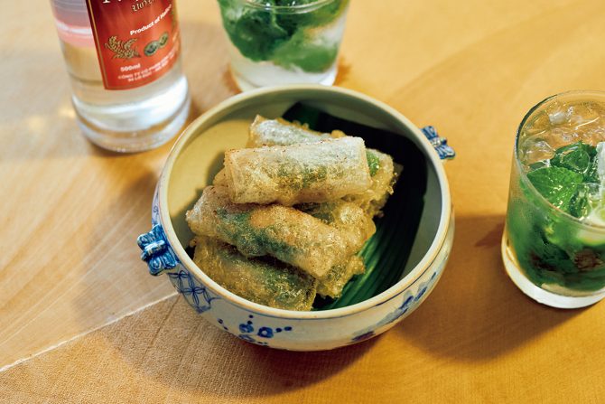 ハーブ春巻き：レシピ監修・野澤幸代さん