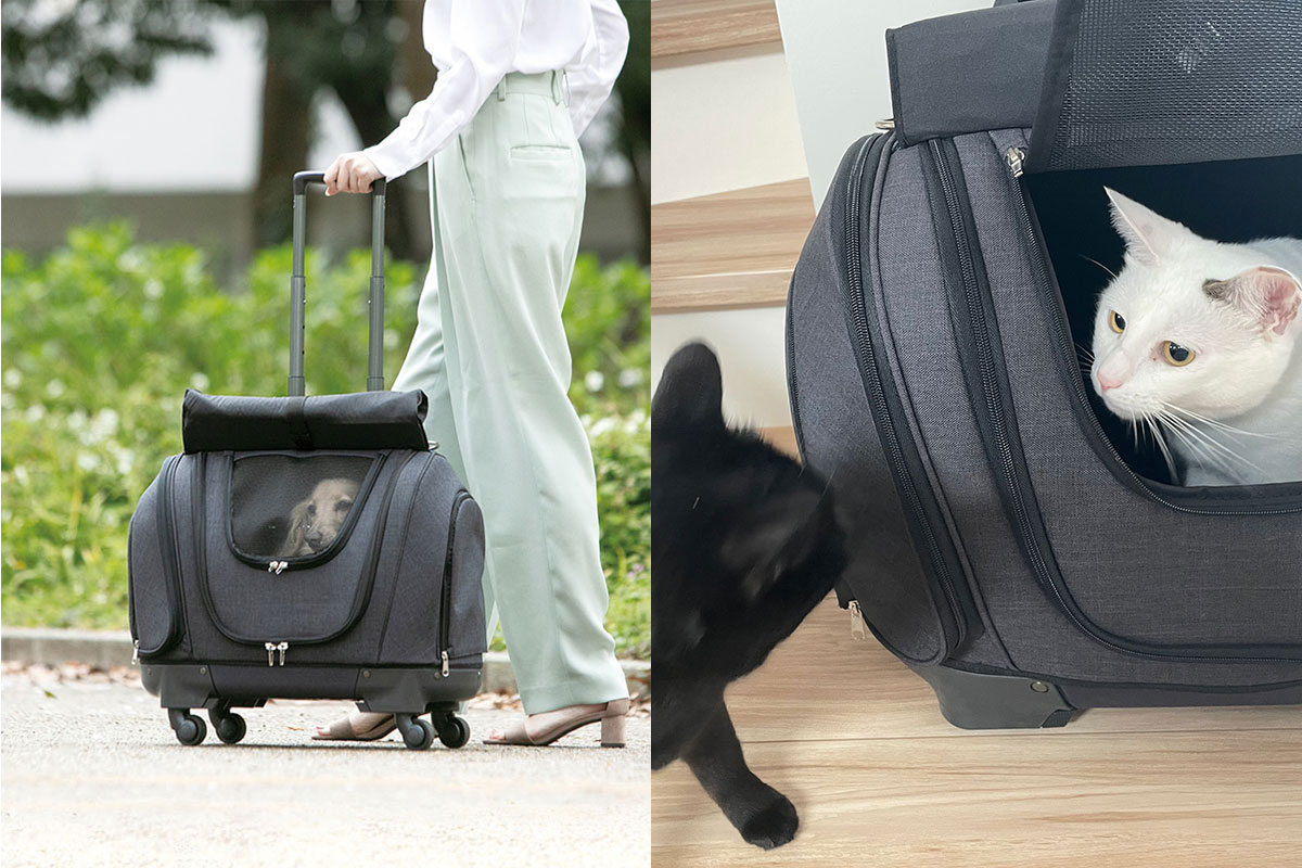 値下げ！希少！未使用美品　BRIEFING ペットキャリーバッグ　ブラック 楽天市場】携帯性/高級感 ペットキャリーケース 猫キャリー