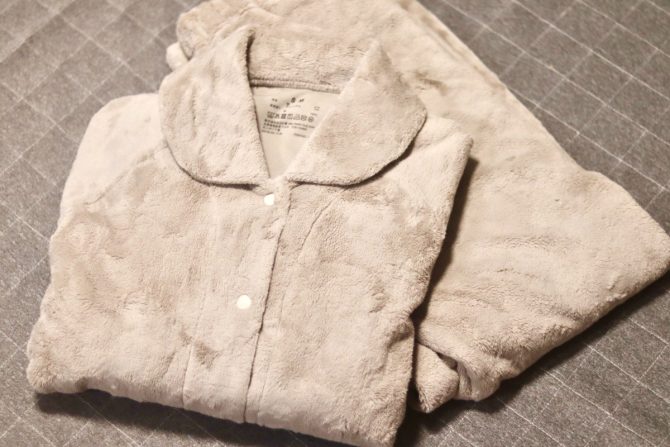 無印良品の「着る毛布 パジャマ」