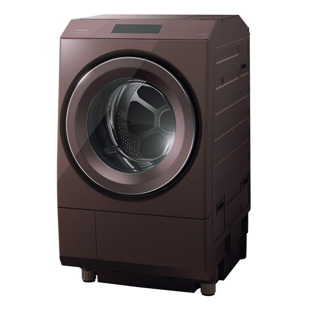 〈東芝〉の ZABOON ドラム式洗濯乾燥機 TW-127XP3L/R