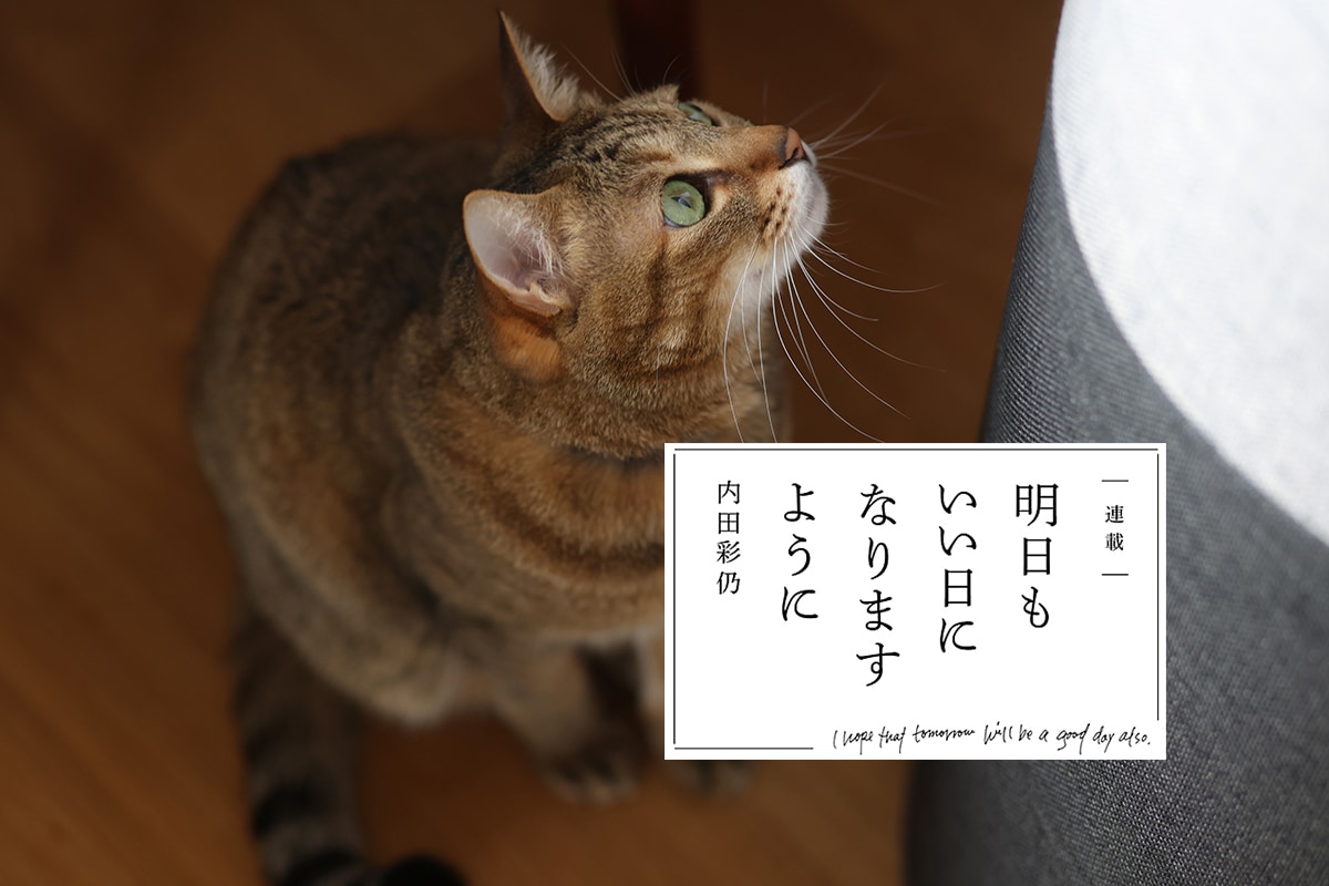 内田彩仍さん連載：明日もいい日になりますように】「第14回 春の訪れ