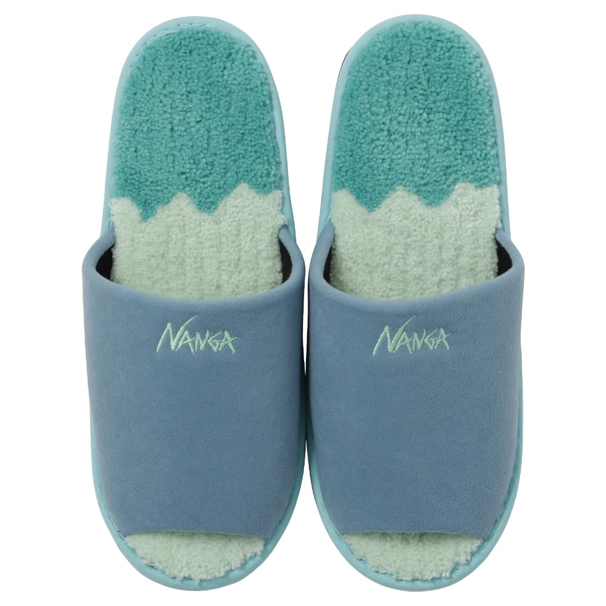 NANGA RIDGELINE GRADATION ROOM SHOES AQUA（アクア）