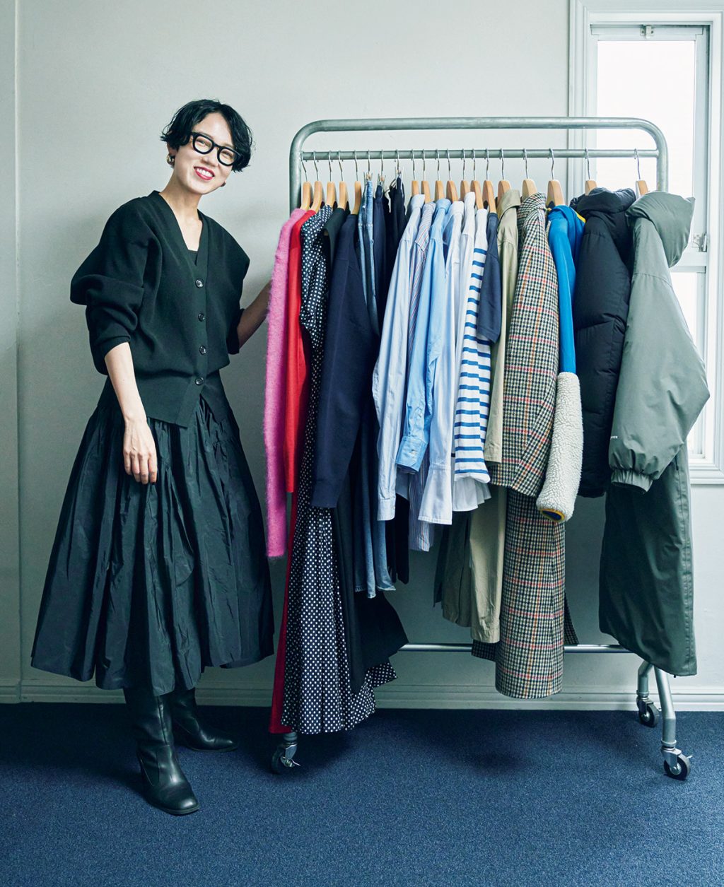 ファッションエディター昼田祥子さんのクローゼット整理と服捨てのコツ