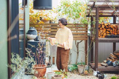 植物に触れ日々の成長を感じる