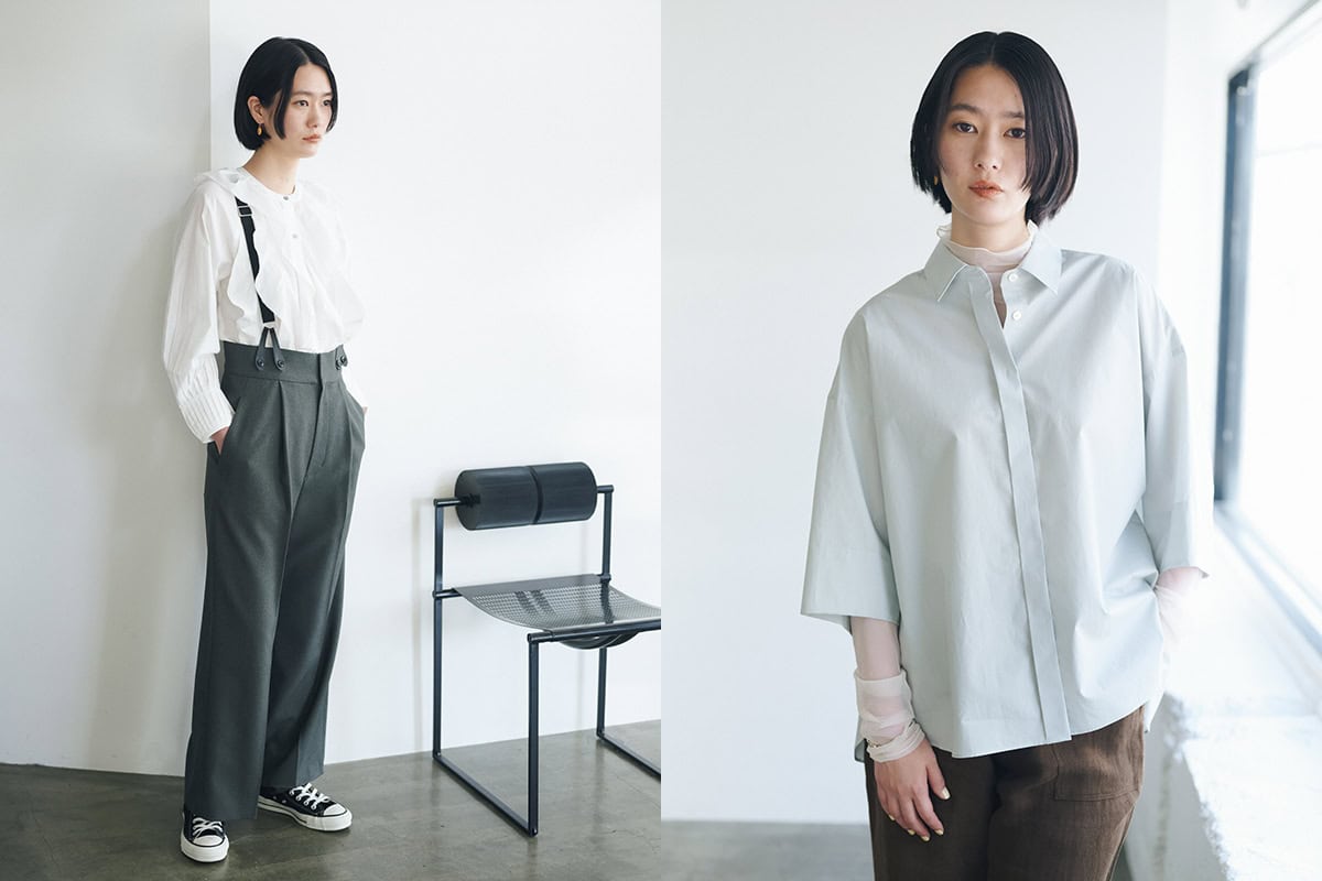 今取り入れたい【半袖シャツ＆ブラウスの着こなし】大人っぽく、女性 