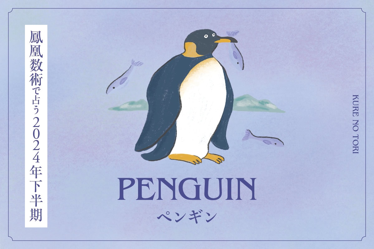 鳳凰数術で占う2024年下半期】 ＜ペンギンタイプ＞の運勢は