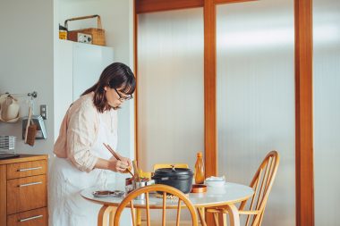 子どもとの暮らしに合わせて変わったダイニング