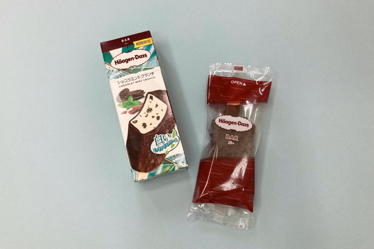 爽やかで本格的な味わいが人気の「ショコラミントクランチ」