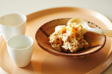 長谷川あかりさんレシピ：干し芋のクリームチーズ味噌和え