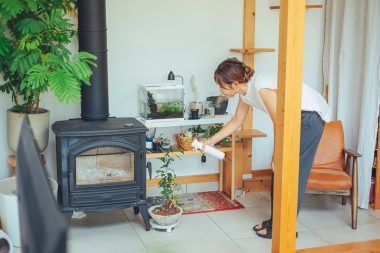 【素敵なおうち訪問】 植物を楽しむ場にも