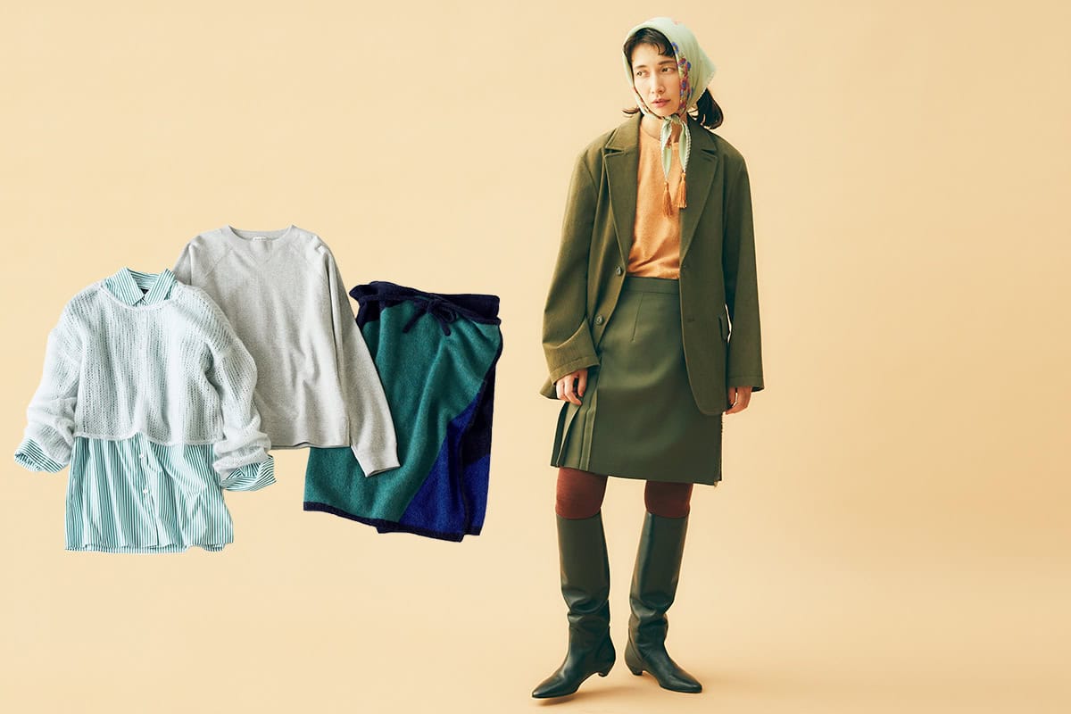 スティーブン アランでこの秋ほしい服】 シンプルだけどひねりの効いたデザインが◎ センスが光る大人の一着 | ファッション雑誌『リンネル』の読みもの