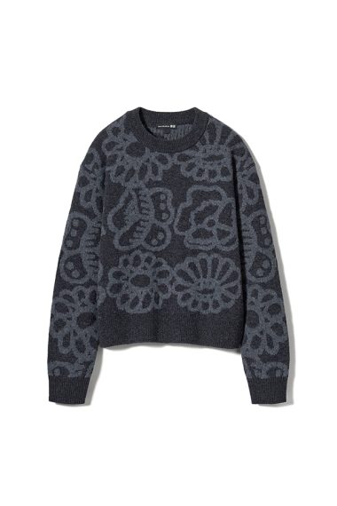 ラムクルーネックセーター　¥3,990