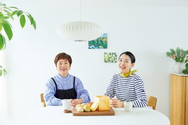 多東えりかさんとリンネル西山編集長がリンネルパントリーを実際に食べてみました