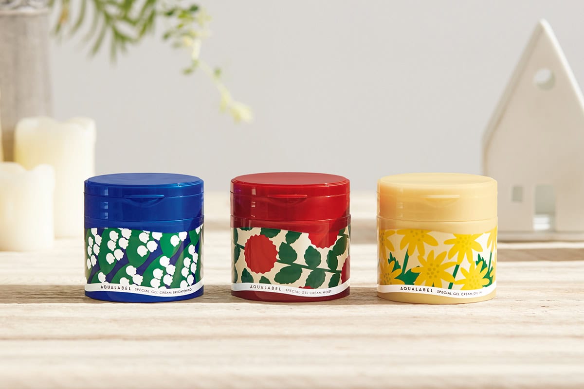 忙しいときも、じっくりケアも頼れる／ 北欧柄アクアレーベルで冬のご