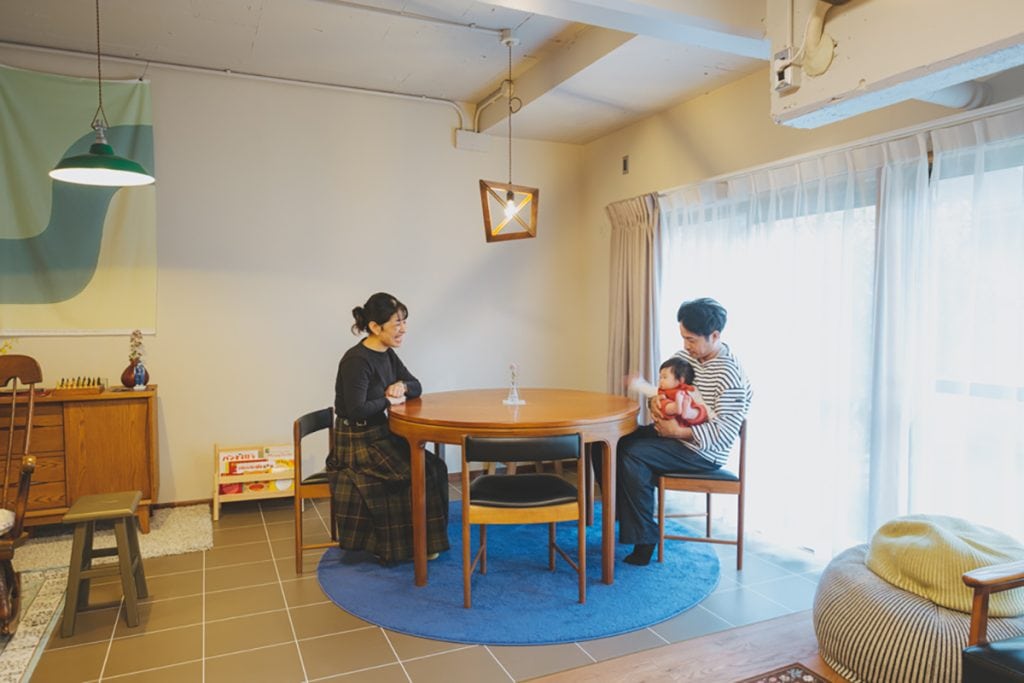 好きな雰囲気の広々とした空間で心地よい暮らし