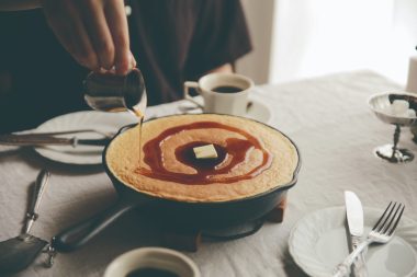 絵本みたいなパンケーキの作り方　レシピ・空想喫茶トラノコクさん