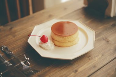 ホットケーキ風プリンの作り方　レシピ・空想喫茶トラノコクさん