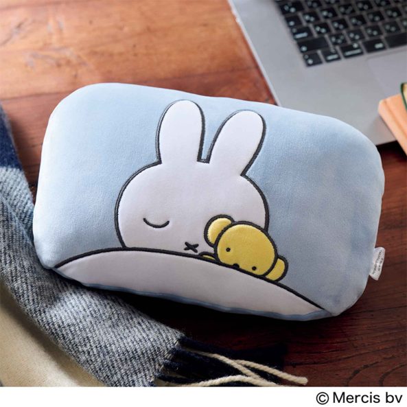 リンネル2025年2月号付録　miffy［ミッフィー］眠るミッフィーがかわいいふわもちぐっすり枕