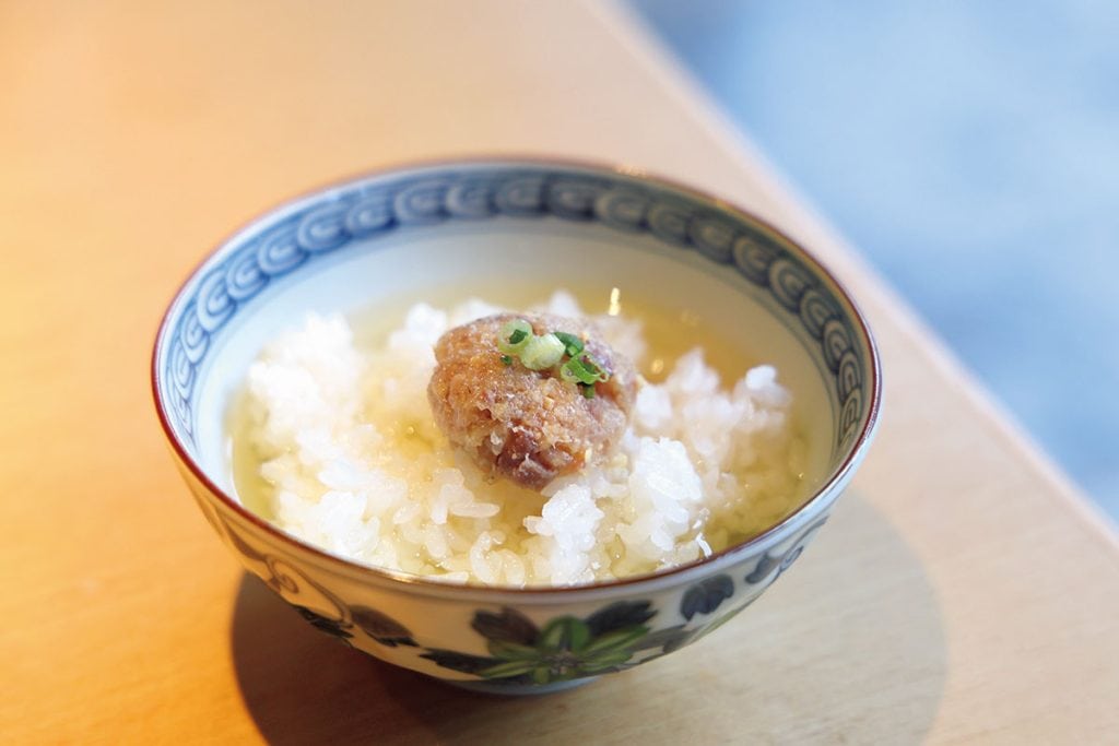 星野リゾート界伊東のあじのなめろうご飯