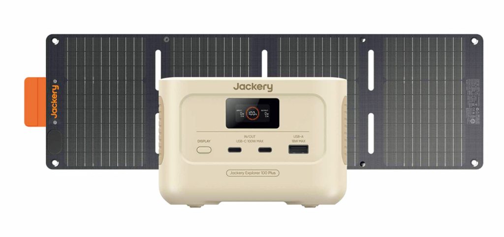 Jackery Solar Generator 100 Plus