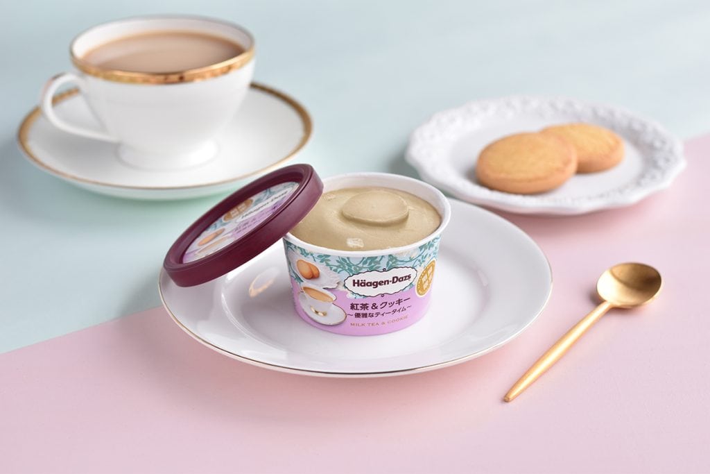 【4月22日(火)発売】ハーゲンダッツ ミニカップ「紅茶＆クッキー～優雅なティータイム～」