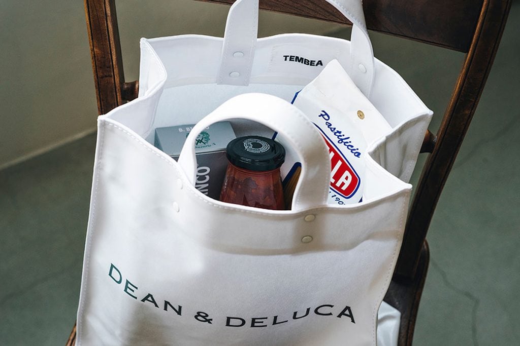 DEAN & DELUCA | TEMBEA PAPER TOTE　A４の書類や13 インチまでのノートPCなども入る「MEDIUM」