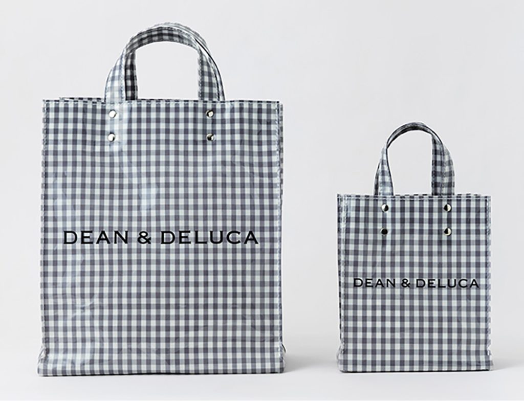 ディーンアンドデルーカ×テンベアのペーパートートバッグギンガム☑ チェックDEAN & DELUCA | TEMBEA PAPER TOTE