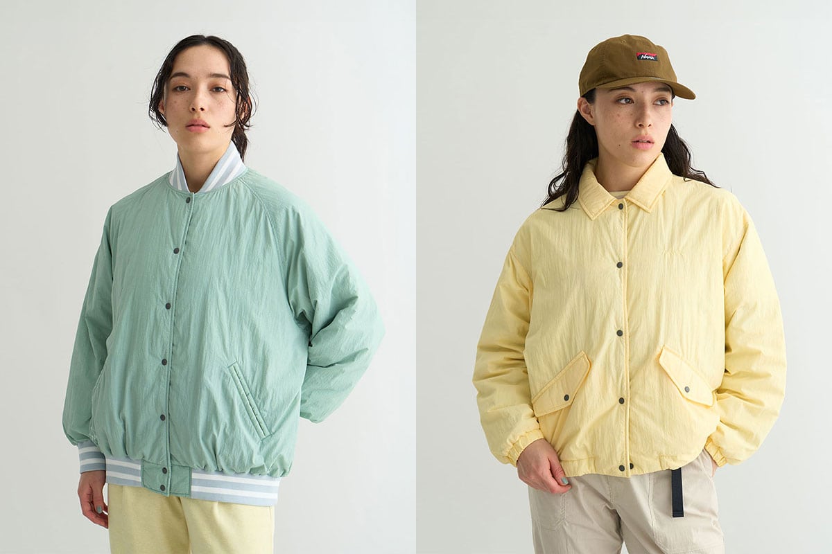 軽やかなきれい色アウター】ナンガの「春ダウン」に爽やかな新色が登場  