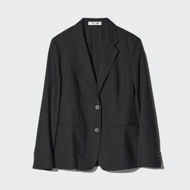 リネンブレンドジャケット ￥7,990