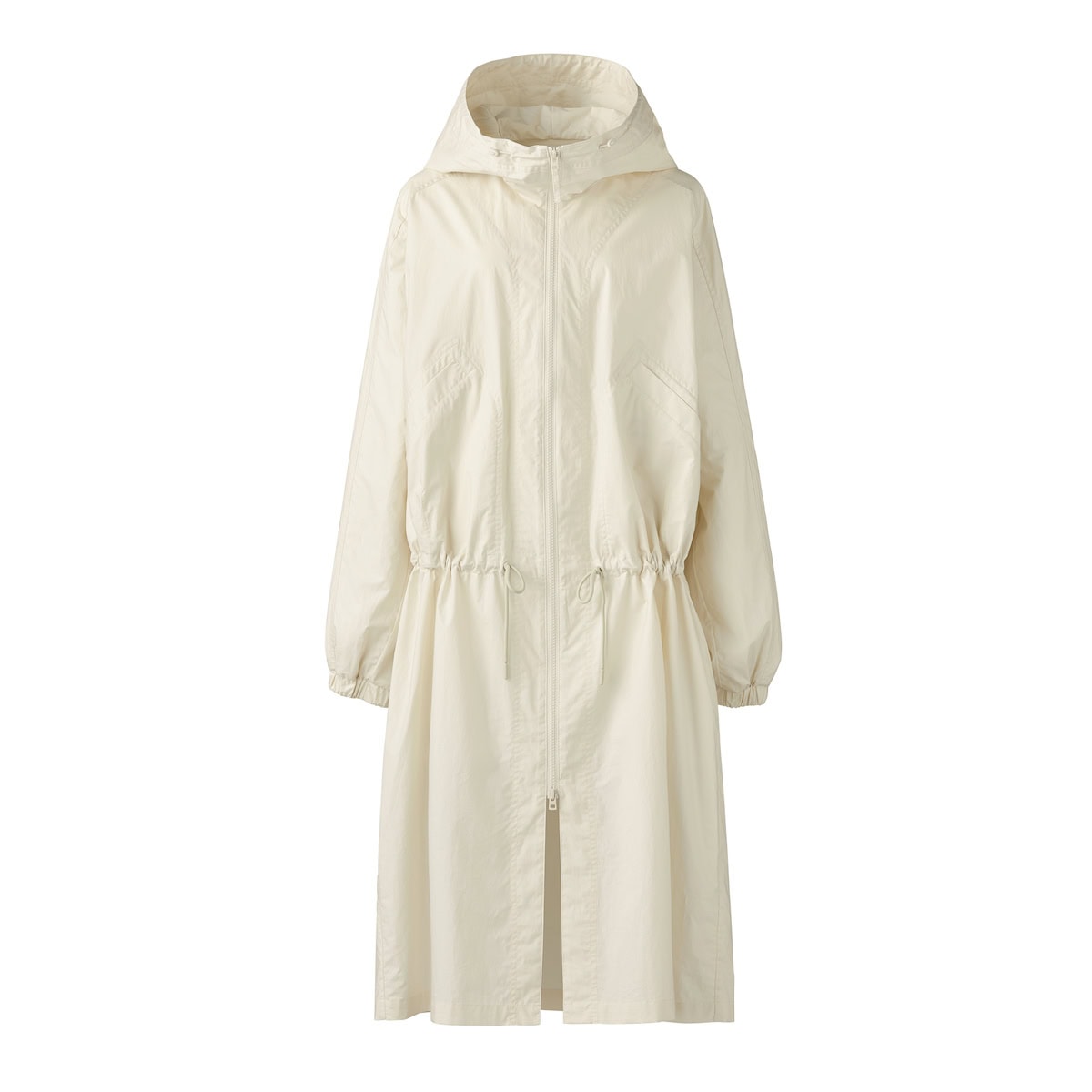コットンフーデットコート￥12,900