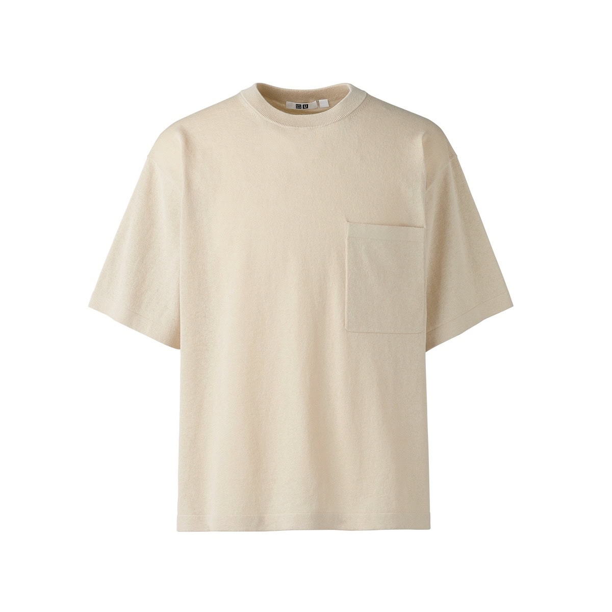クルーネックセーター半袖￥3,990