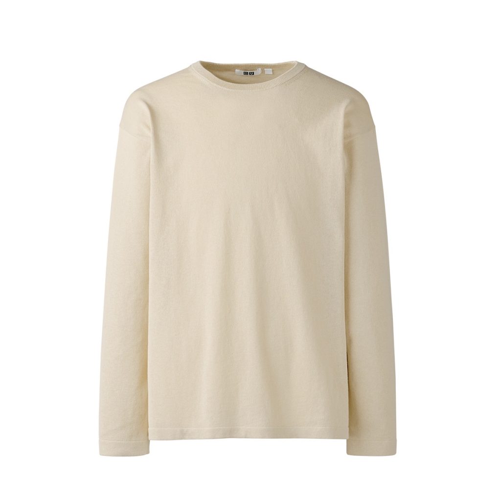 クルーネックセーター長袖￥3,990