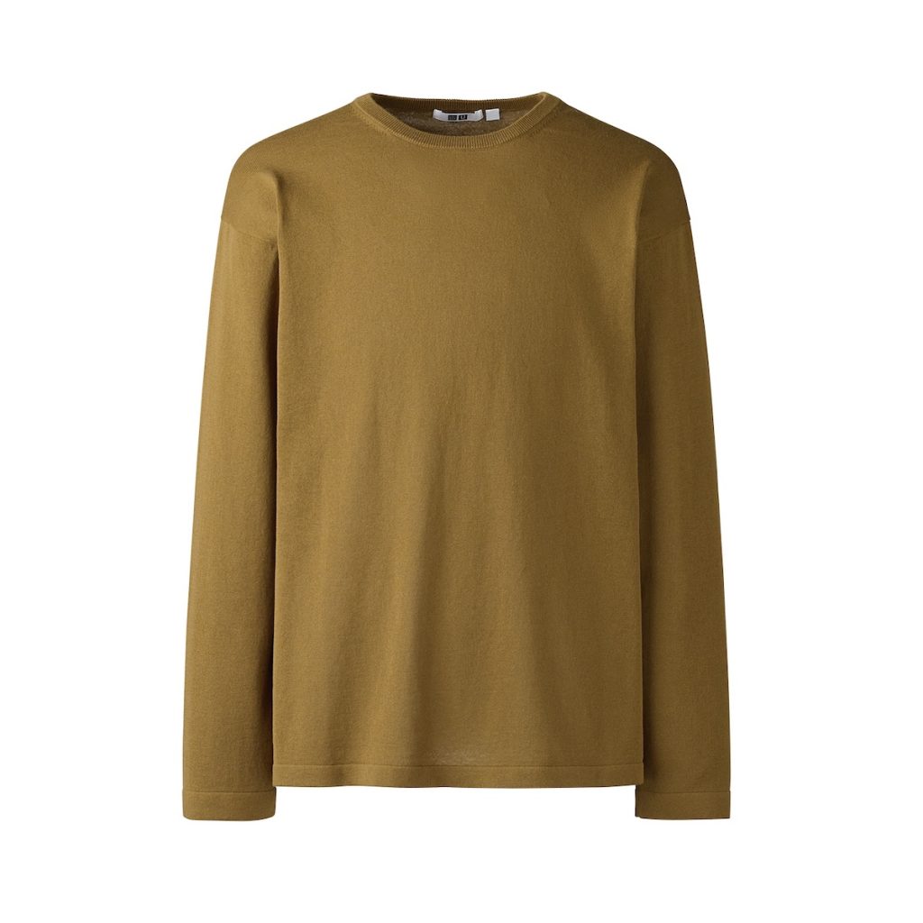 クルーネックセーター長袖￥3,990