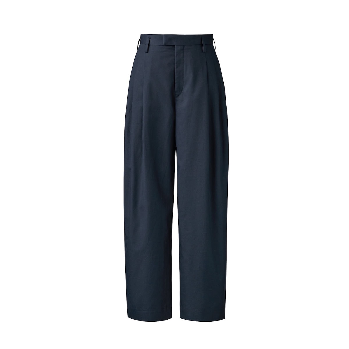 コットンブレンドタックワイドパンツ￥4,990