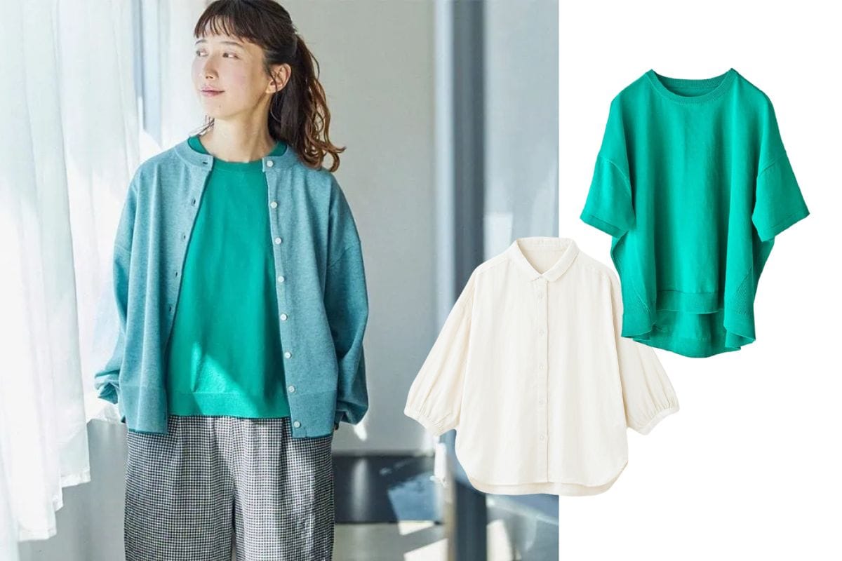 【tsukuru & Lin.の春新作】 寒暖差シーズンの着まわしに便利な定番服  トップス編　