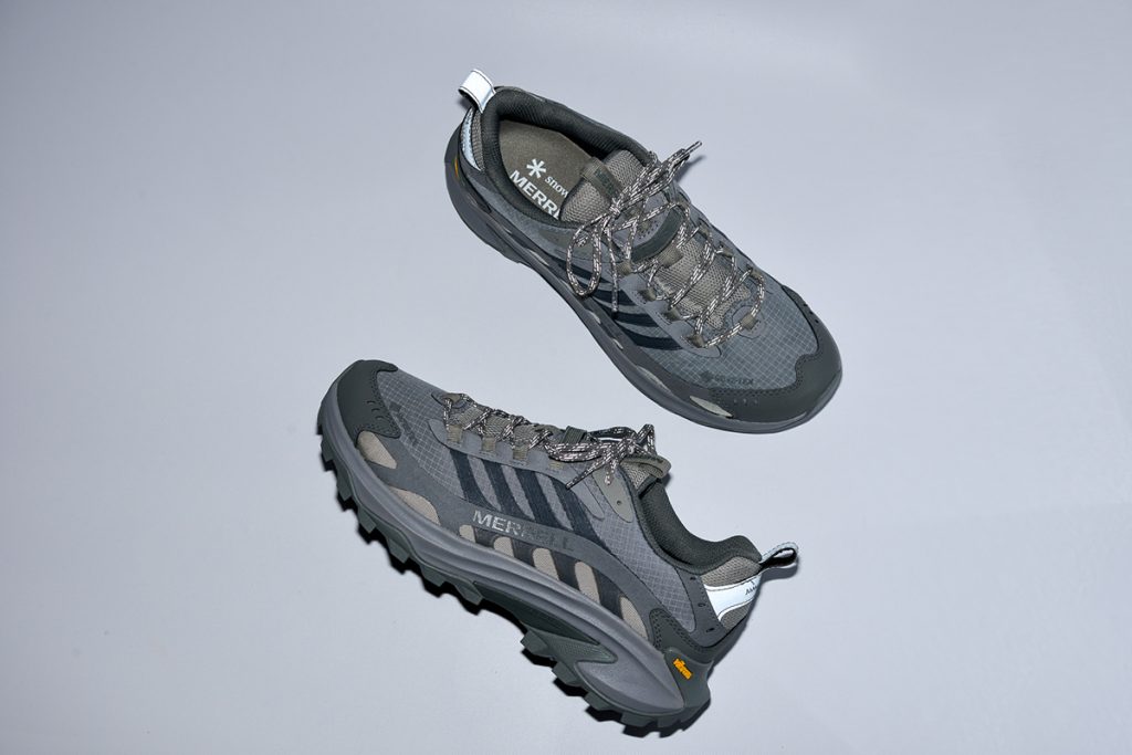 Snow Peak × MERRELL MOAB SPEED 2 GORE-TEX SP 24.5 ASH GREY