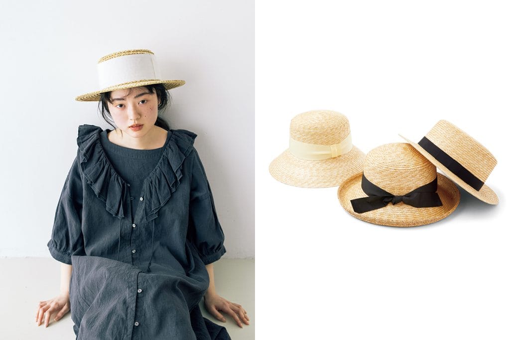 【スタイリストが選ぶ！ 本当に使える小物ブランド】 #04 田中帽子店：機能性と美しさに優れたストローハット