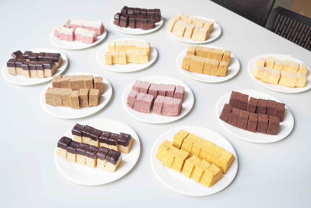 無印良品　不揃いバウム12種類　リンネル編集部の試食会