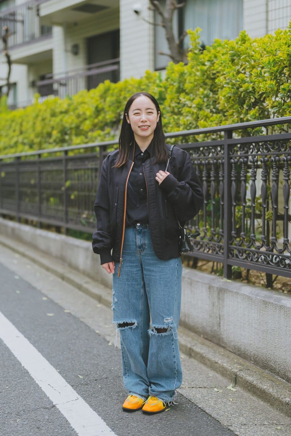編集者・長野宏美さんファッションスナップ